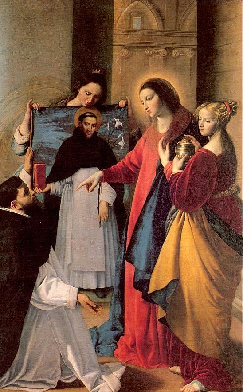 Maino, Juan Bautista del The Virgin Appears to a Dominican Monk in Seriano